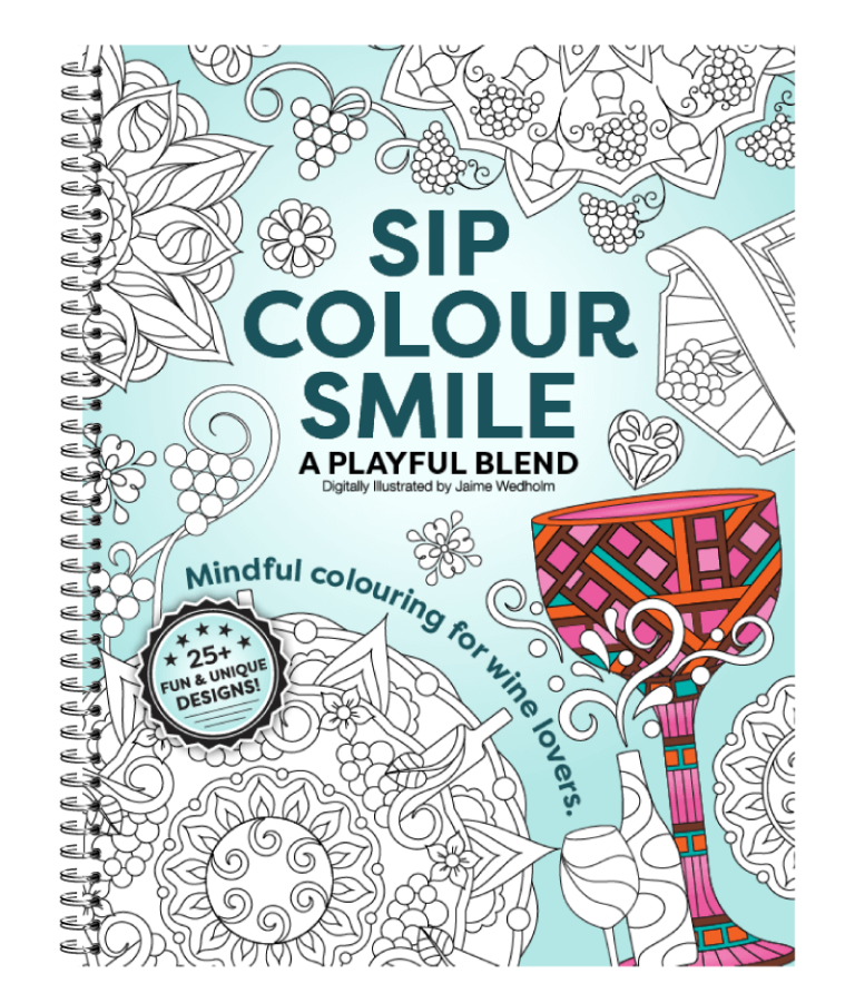 A Playful Blend – adult colouring book
